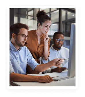 IT professional at work